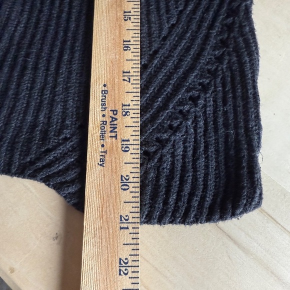 Marine Layre Black Knitted Sweater - Soft Cotton Blend - {S} - Picture 4 of 6